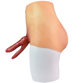 Double Realistic Silicone Dildo Pants