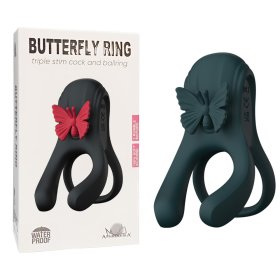 Butterfly Triple Lock Ring
