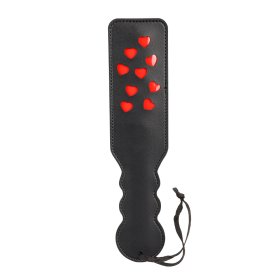 Spanking Paddle with Red Heart Shape