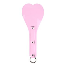 Patent Leather Heart Paddle