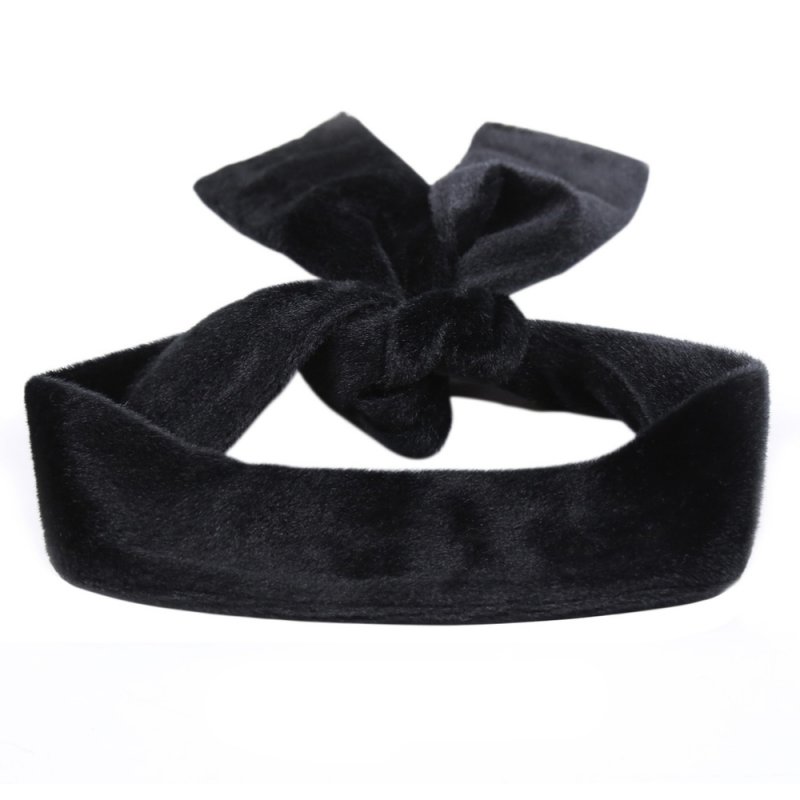 Plush Blindfold Belt - Click Image to Close