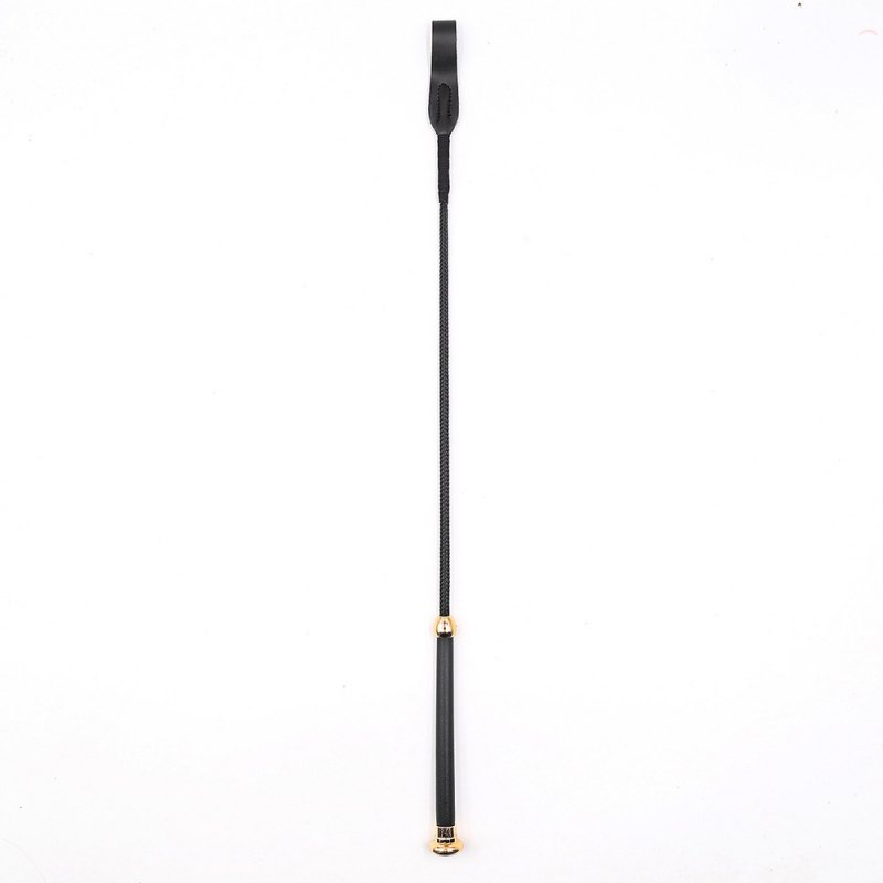 Flirt Leather Riding Crop - Click Image to Close