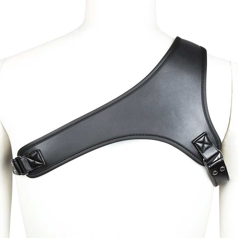 One Shoulder Adjustable Bondage Harness - Click Image to Close