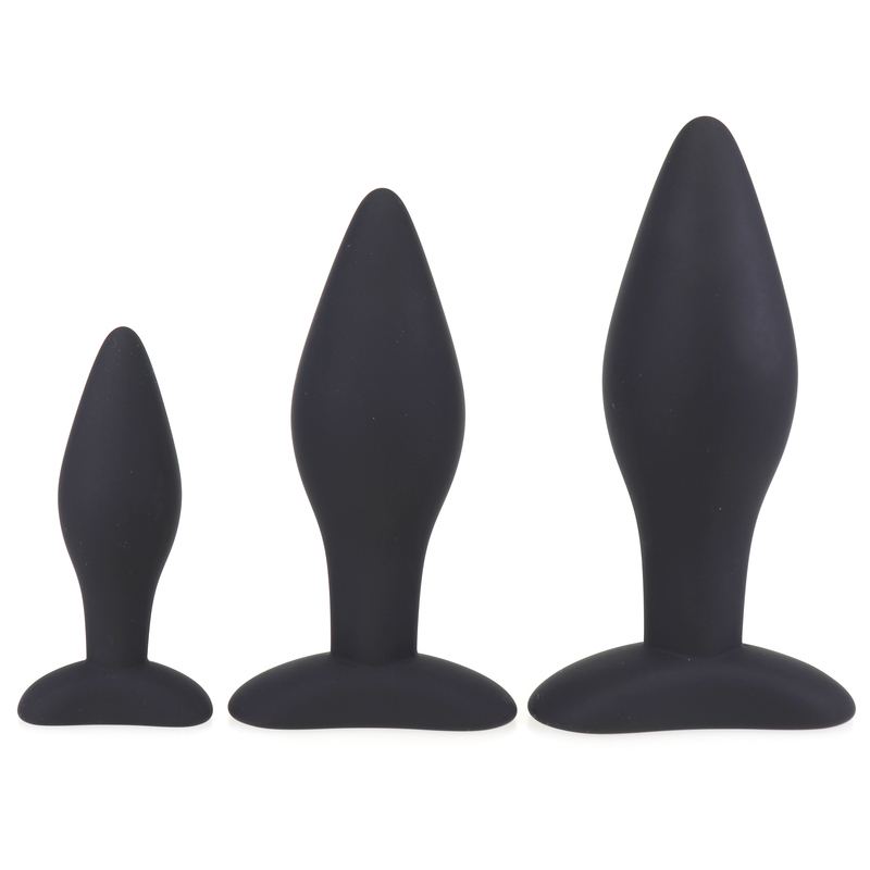 Beginners Silicone Butt Plug - Click Image to Close