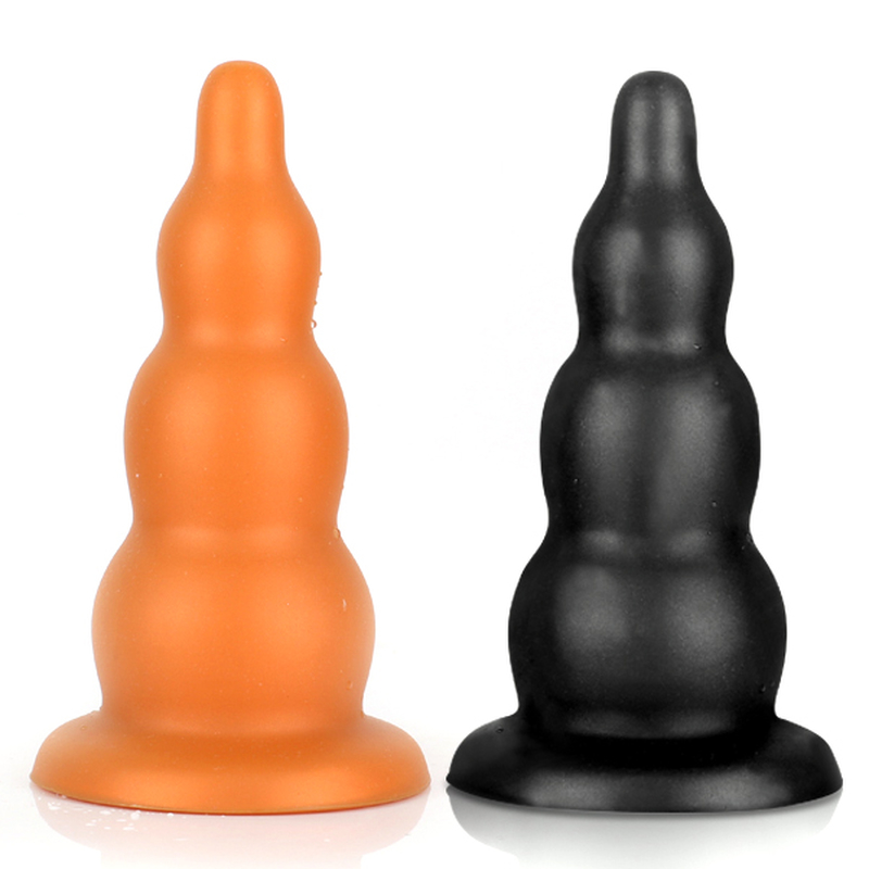 Iron Tower Silicone Butt Plug - Click Image to Close