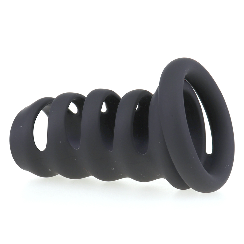 Cock Cage Enhancer Ring Sleeve - Click Image to Close