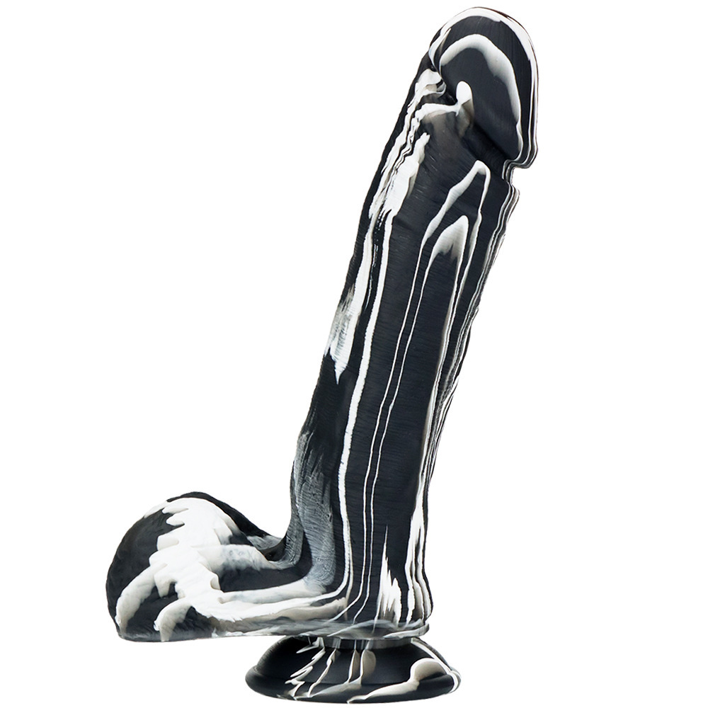 Ink Silicone Huge Realistic Dildo - 9.4 inch - Click Image to Close