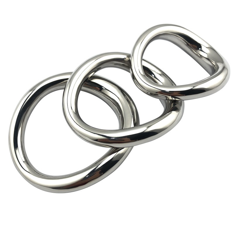 Stainless Steel Magnetic Curved Ring - Click Image to Close