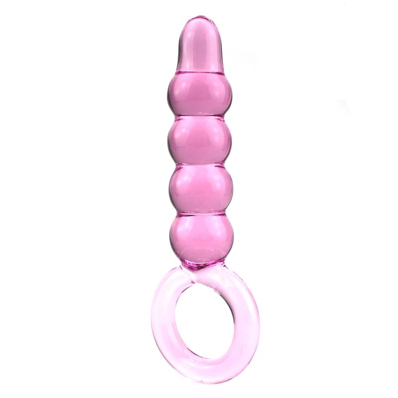 Candied Fruit Glass Anal Beads - Click Image to Close
