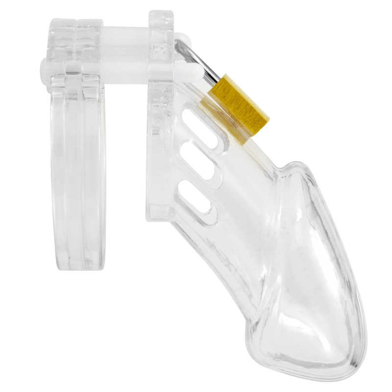 CB 6000 Male Chastity Device Clear - Click Image to Close
