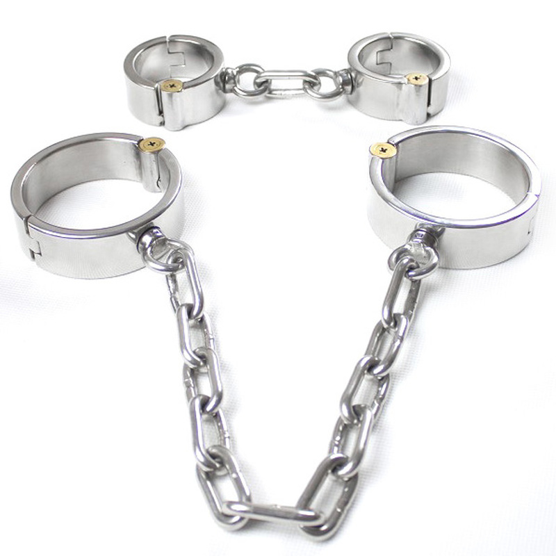 Heavy Duty Ankle & Wrist Shackles - Click Image to Close
