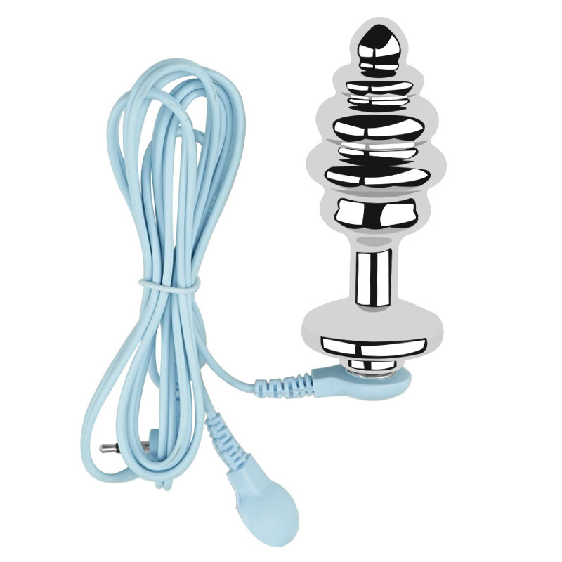 Shock Therapy Screw Thread Butt Plug - Click Image to Close