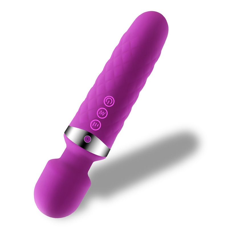 One Key Orgasm Magic Wand Vibrator - Click Image to Close