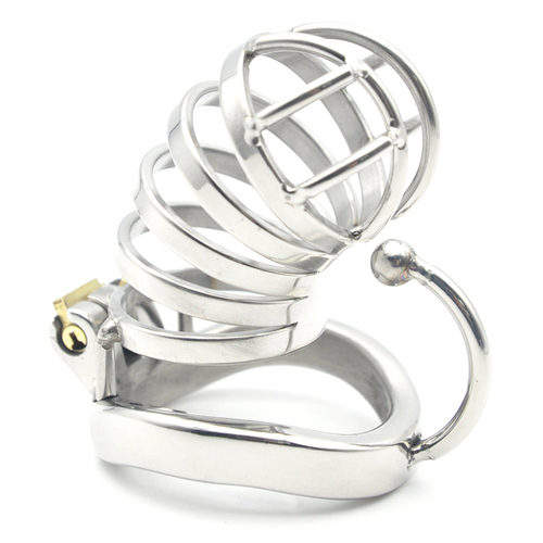 Ball Hook CockCuff Chastity Cage - Click Image to Close
