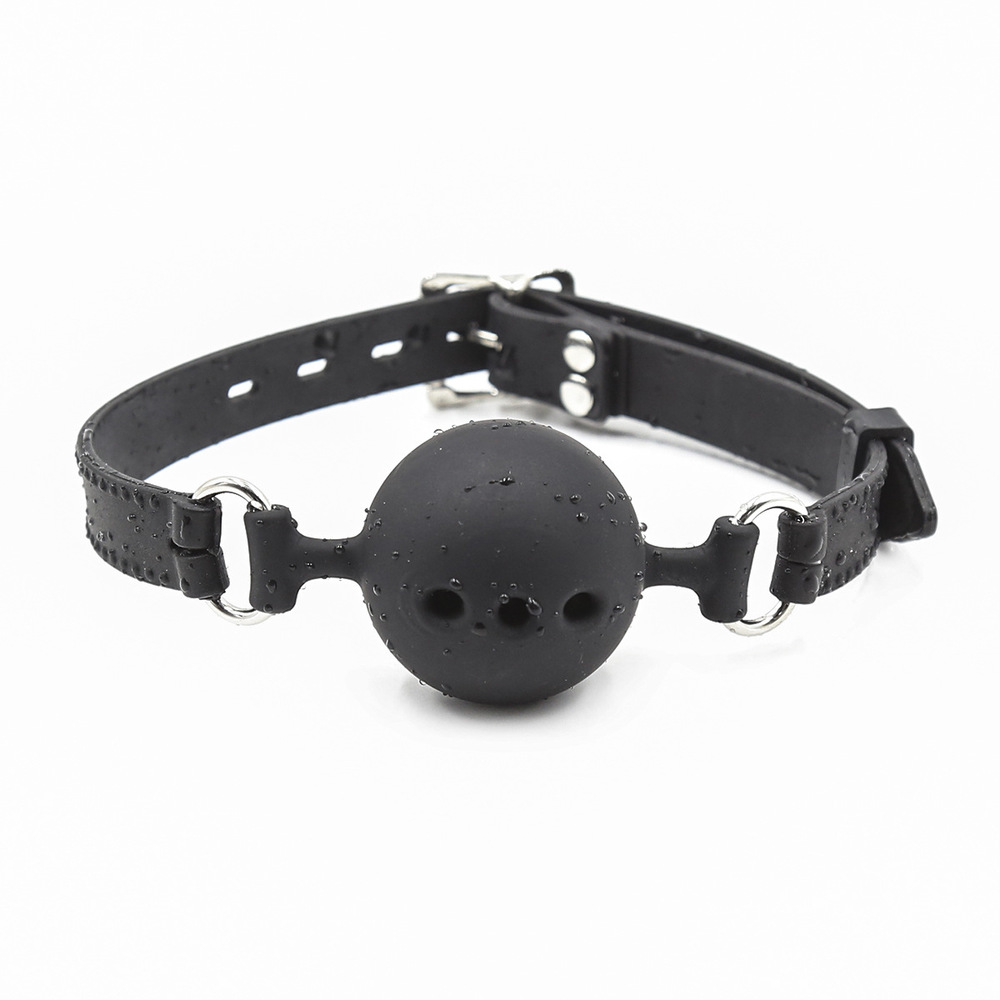Silicone Breathable Ball Gag - 3 Size - Click Image to Close