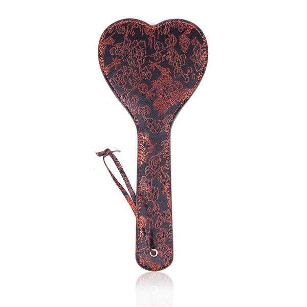 Classic Pattern Heart Paddle - Click Image to Close