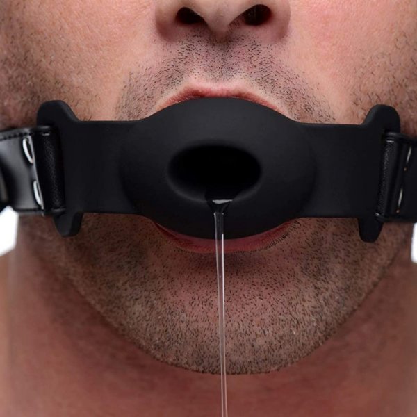Silicone Ball Gag With Drool Hole