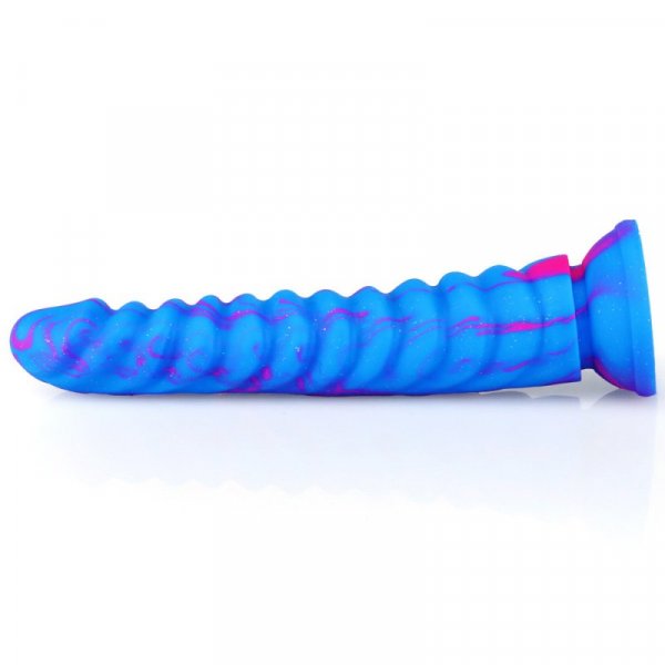 Realistic Colorful Silicone Dildo - Squama