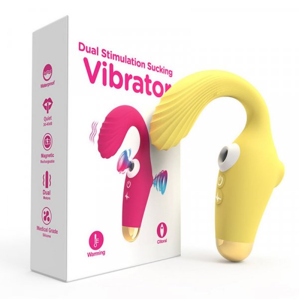 Dual Stimulation Suction Vibrator