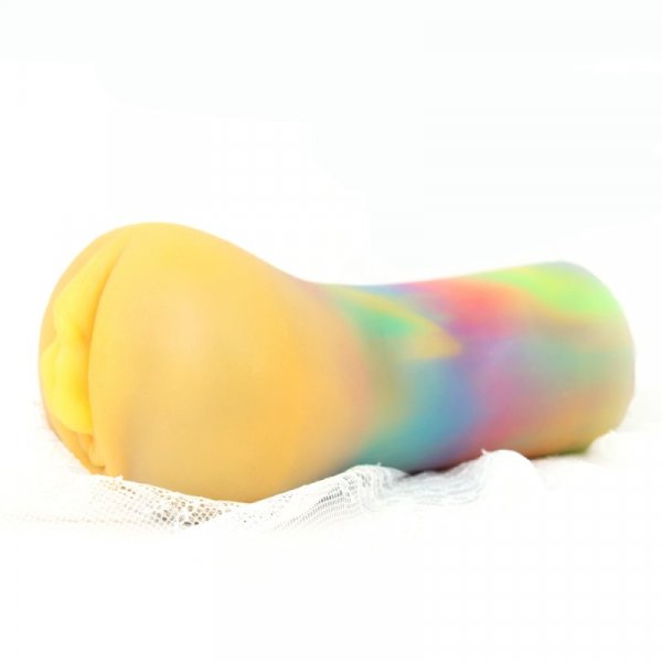 Luminous Colorful Silicone Pocket Vagina -14