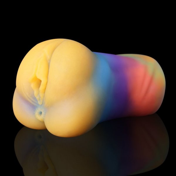 Luminous Colorful Silicone Pocket Vagina -15