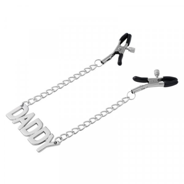 Nipple Clamp With Chain - Daddy