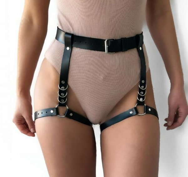 Chest Harness With Pants Set