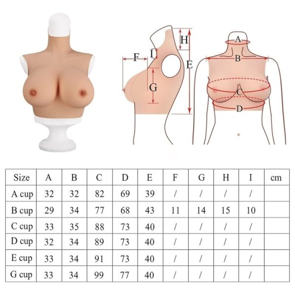 Short Breast Forms -Cotton