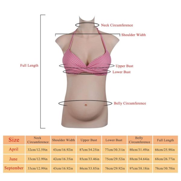 Fake Pregnant Belly With Breast - Airbag