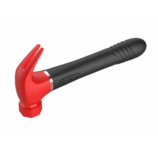 Double Color Hammer Vibrator - Sucking