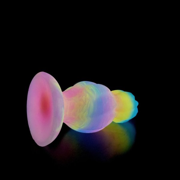 Luminous Mixed Color Butt Plug