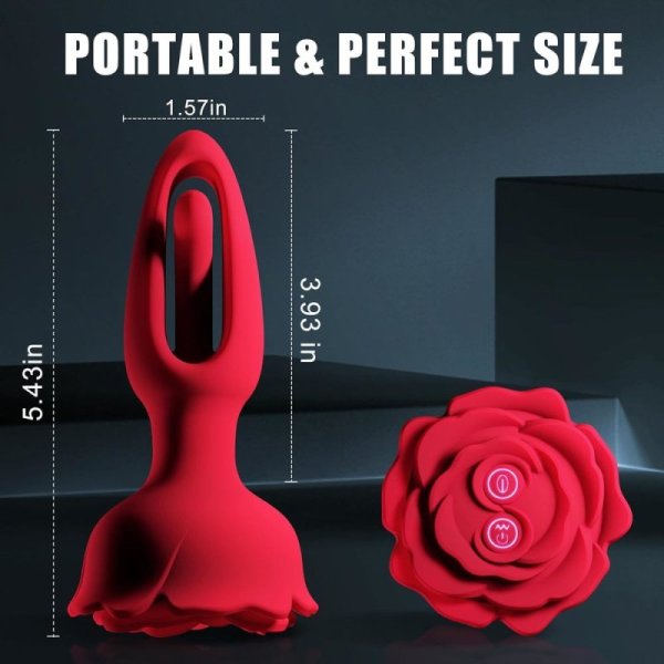 Rosebud Rapture Teaser Butt Plug