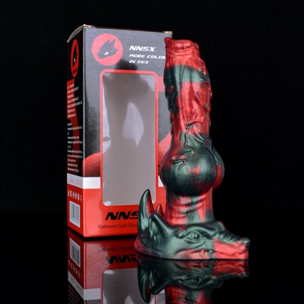 Red Devils Silicone 7.9" Horse Dick