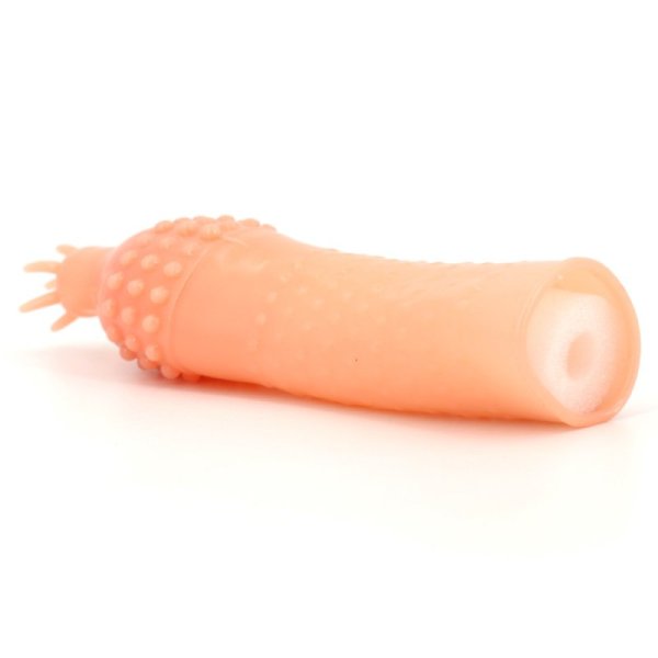 Ultrathin Massager Vibrator Cock Condom -A
