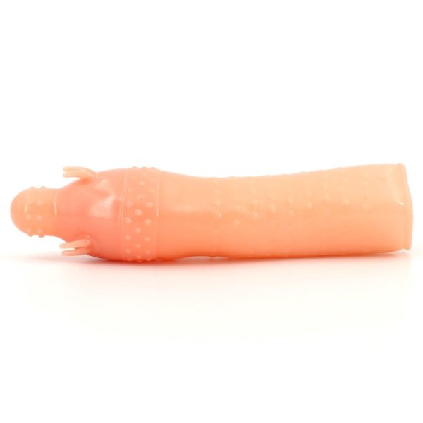Ultrathin Massager Vibrator Cock Condom -B
