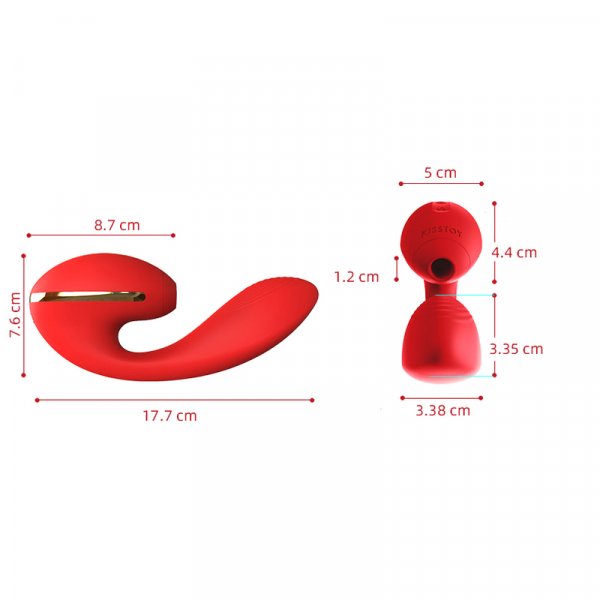 Kiss Toy Tina Suction Vibrator