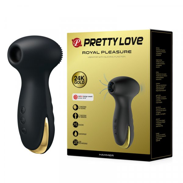 Prettylove Sucking Hammer Vibrator