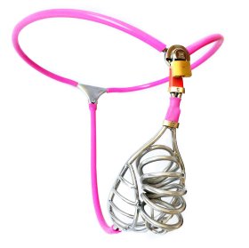 Invisible Chastity Belt With Bird Cage