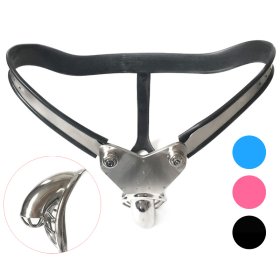 EMCC Hollow Cage Chastity Belt With Ass Hole