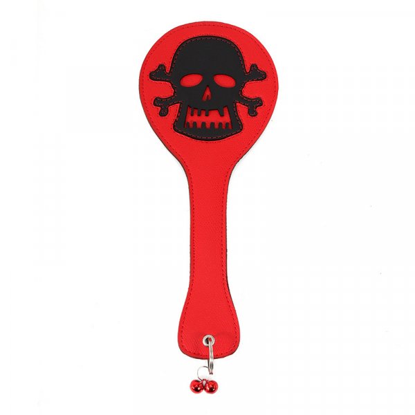 Round Paddle With Skull