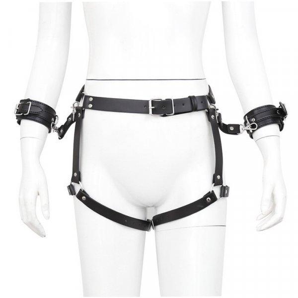 Leg Harness With Handcuffs