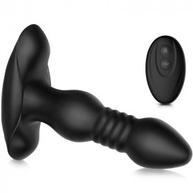 Comaberenices Thrusting and Vibrating Anal Plug