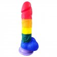 Pride Rainbows End Dildo - 7.9 Inch