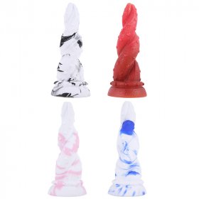 Colorful Silicone Anal Plug - Squid