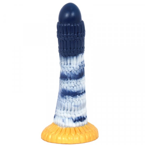 Darkblue Liquid silica gel Dildo- 06