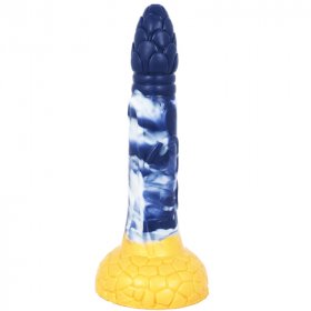 Darkblue Liquid silica gel Dildo- 07