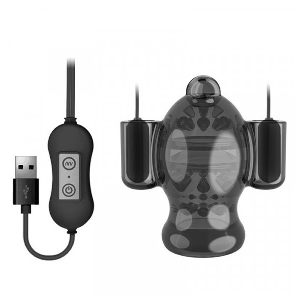 USB Penis Trainer with 2 Vibrators (Type A)