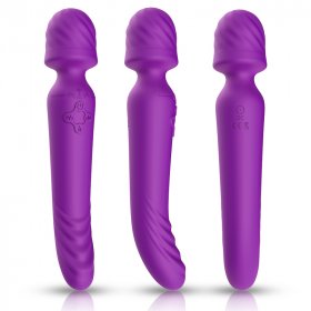 Silicone Wand Massager with Heating Function