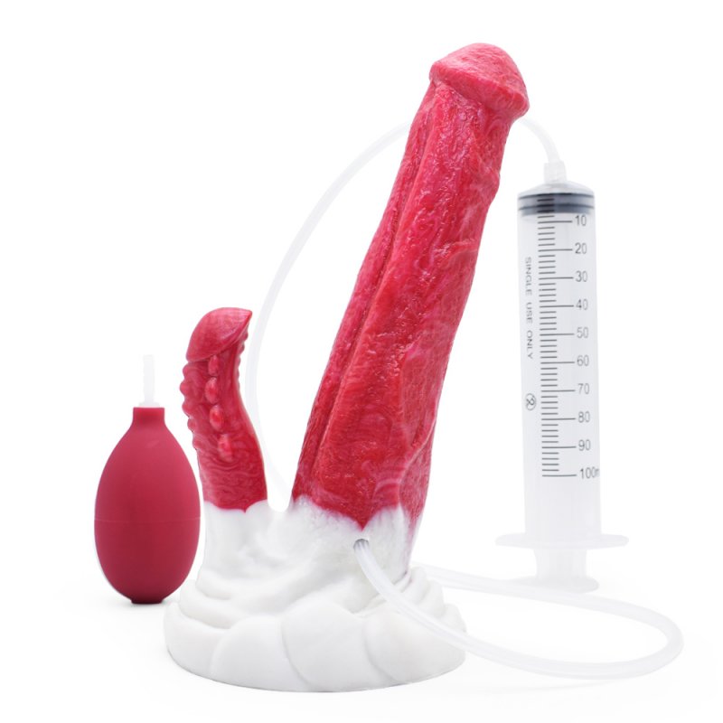 Squirting Silicone Dildo - 26