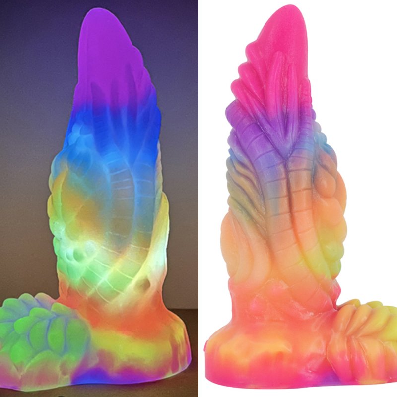 Luminous Silicone Dildo - 09